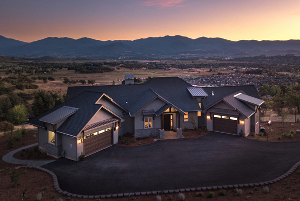 Custom Home with a View