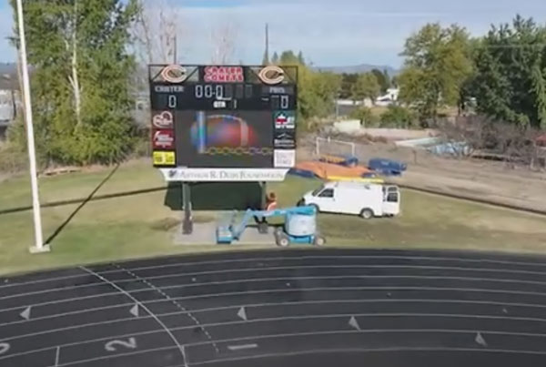 Crater High School Scoreboard