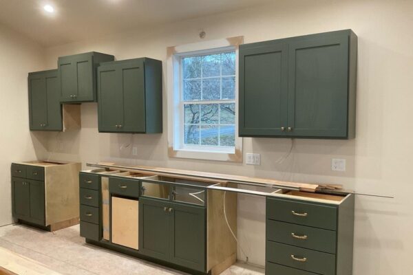 Above shop living cabinets