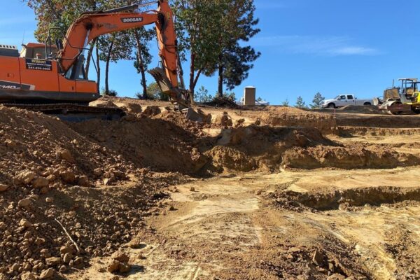 New French Country excavation